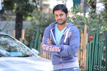 Nithin Chinnadana Neekosam Interview Photos